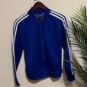 Adidas Blue track suit - jacket and leggings